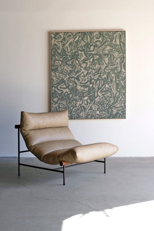 Leather Rosa Lounge Chair
