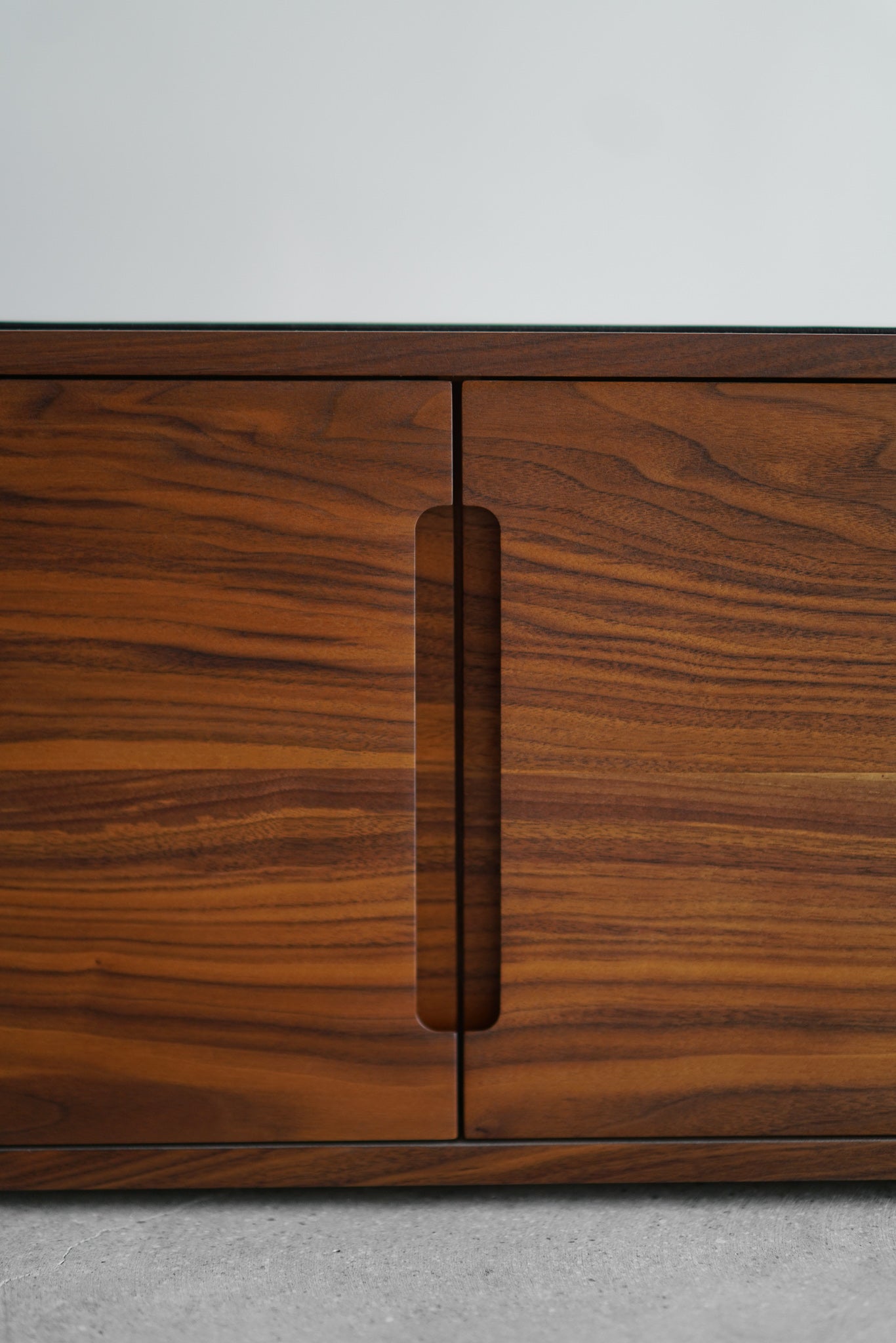 Carter storage cabinet - close up on door detail