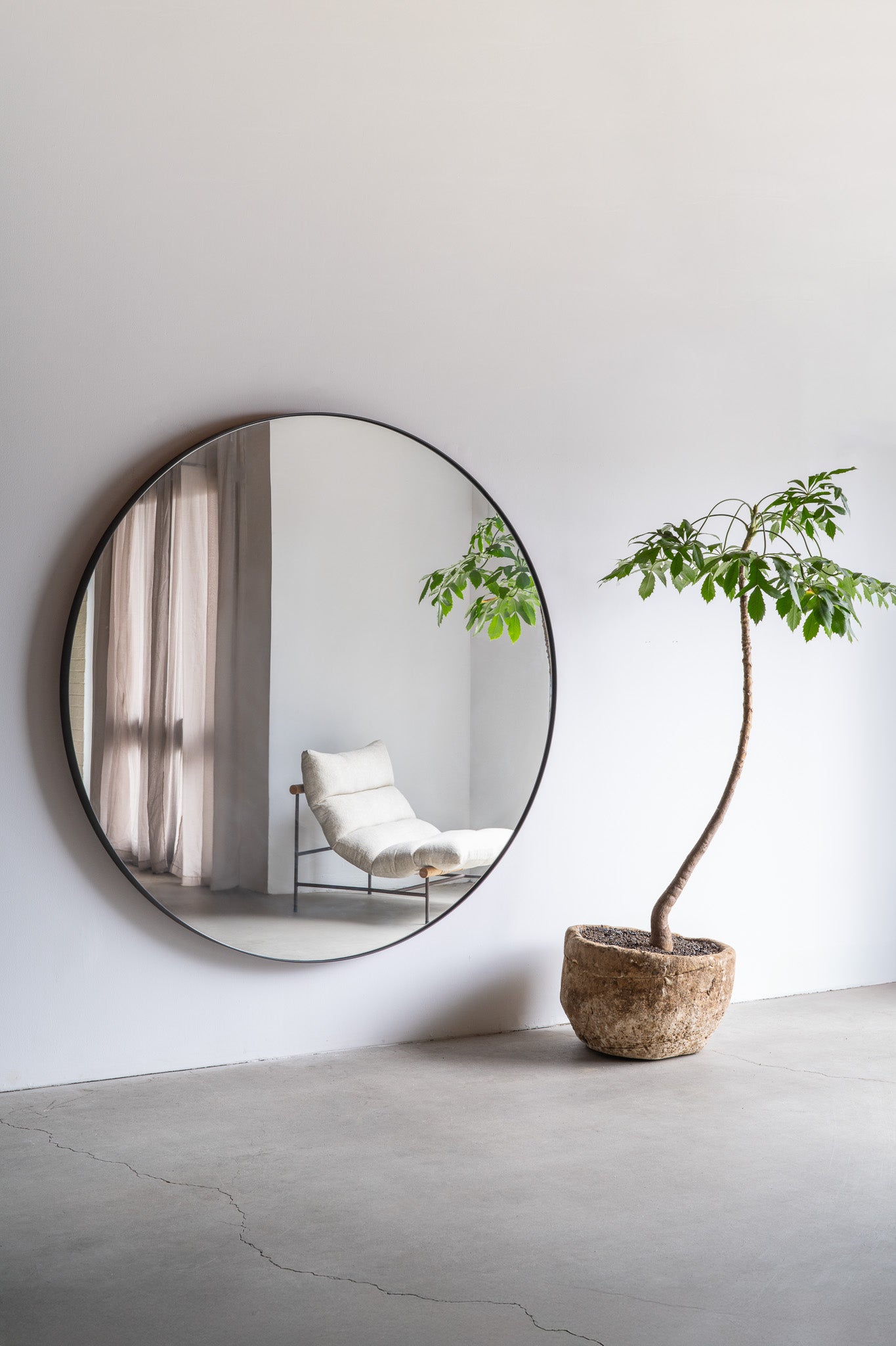 Round Chambers Mirror (72")