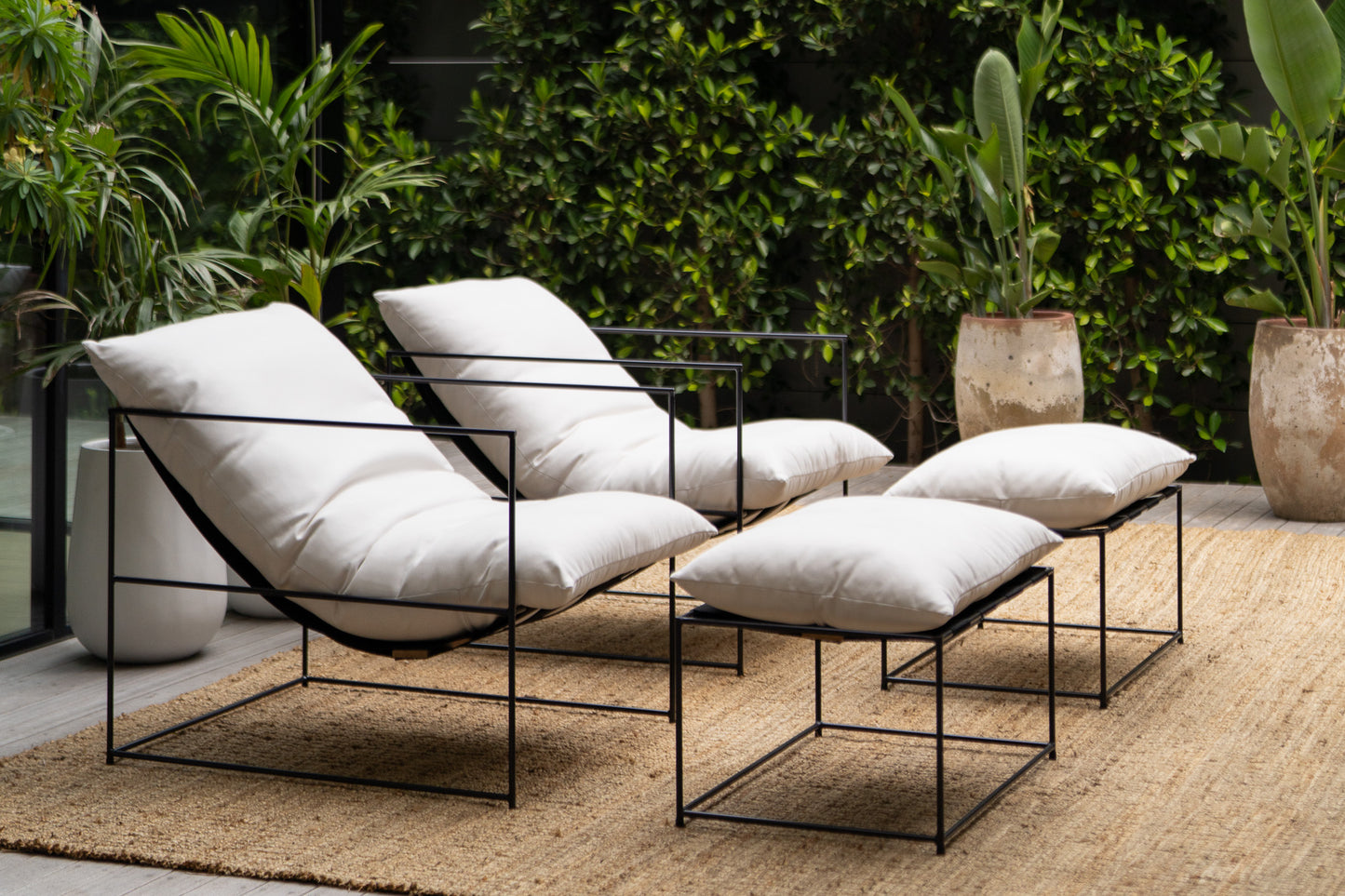 Outdoor Sierra Ottoman