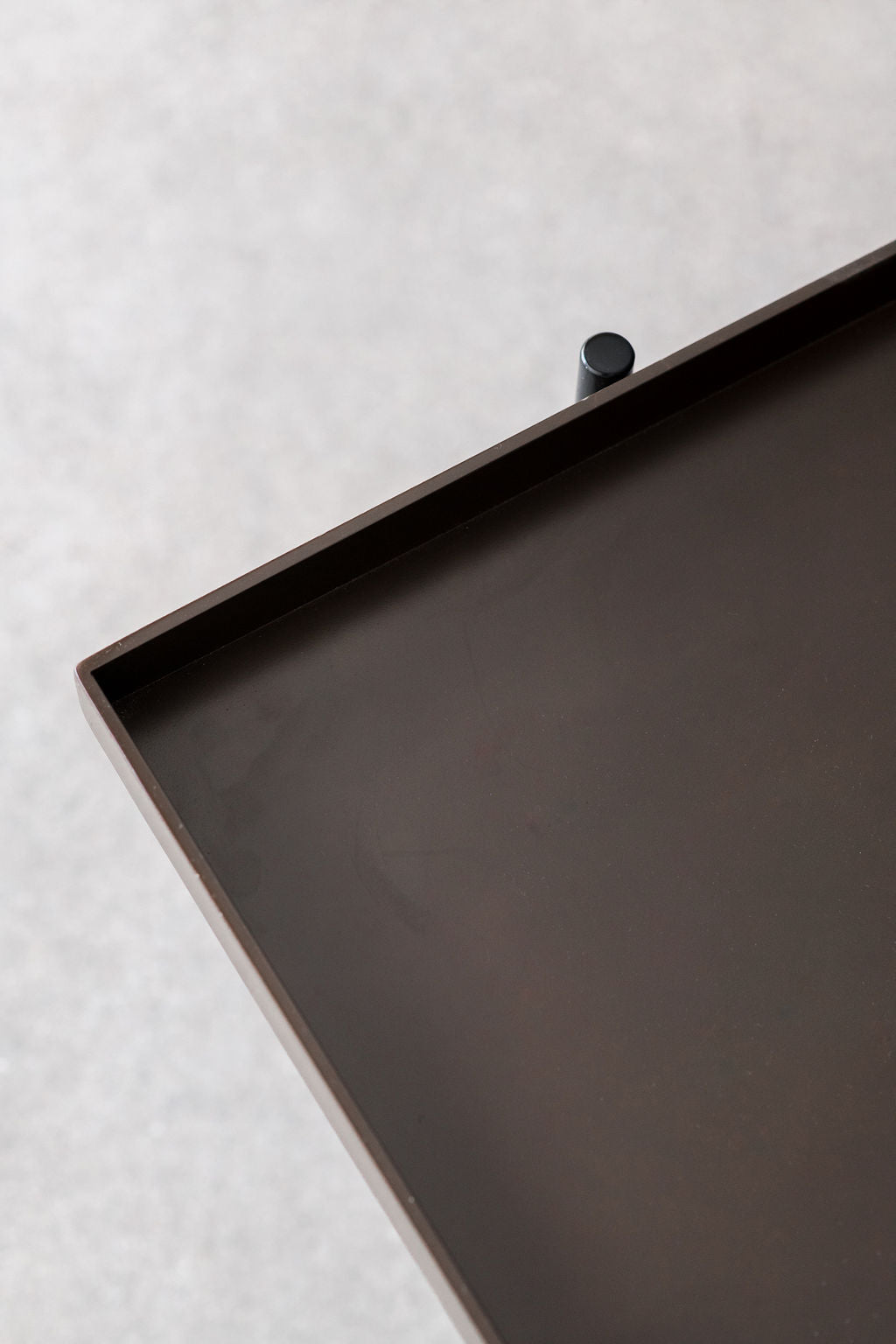 Bronson cocktail table - full steel table