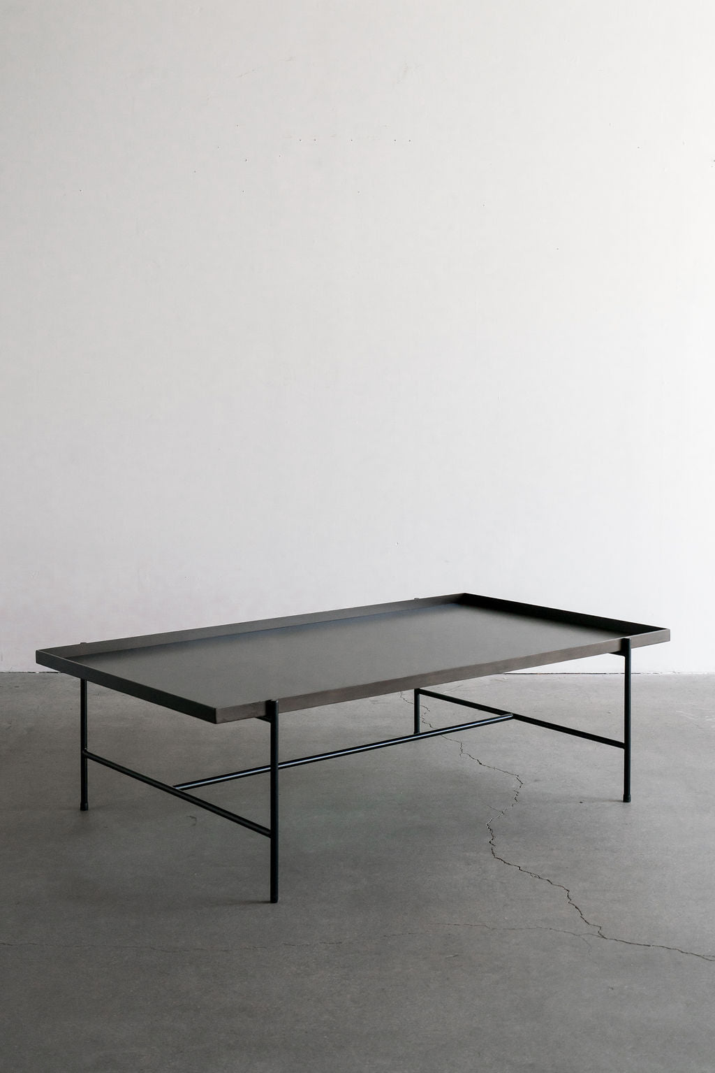 Bronson cocktail table - full steel table