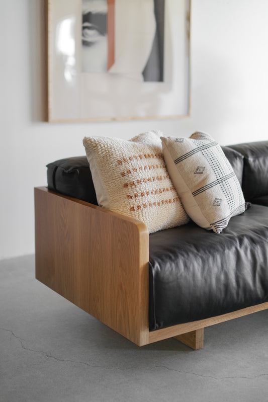 Carter Sofa leather - side shot