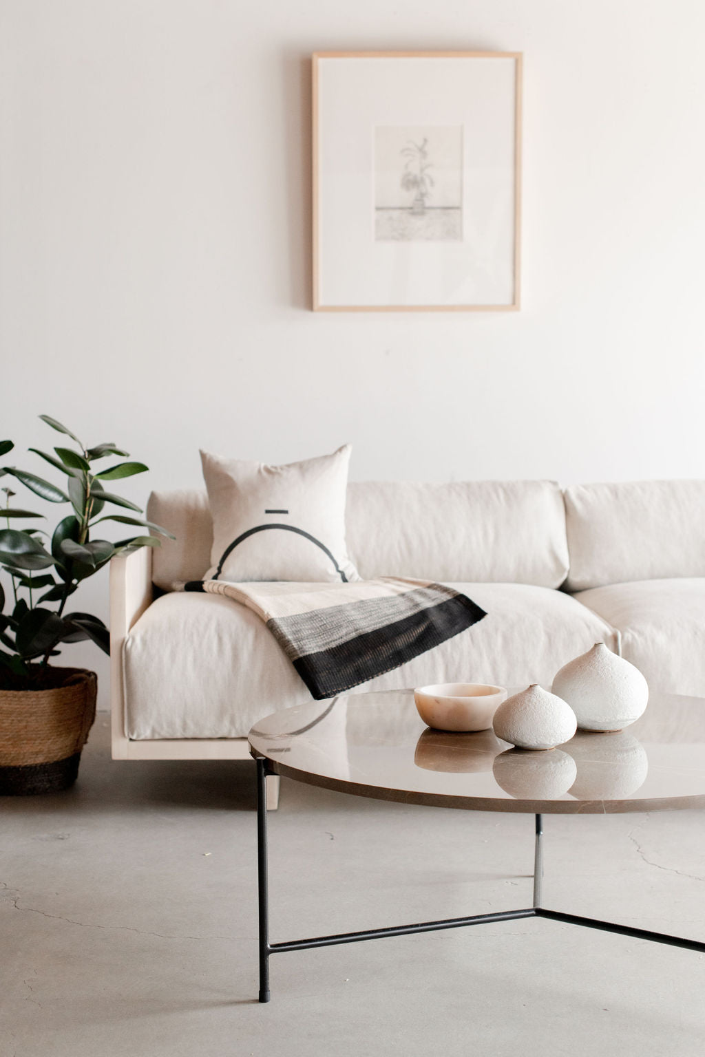 Carter sofa - shot of left side