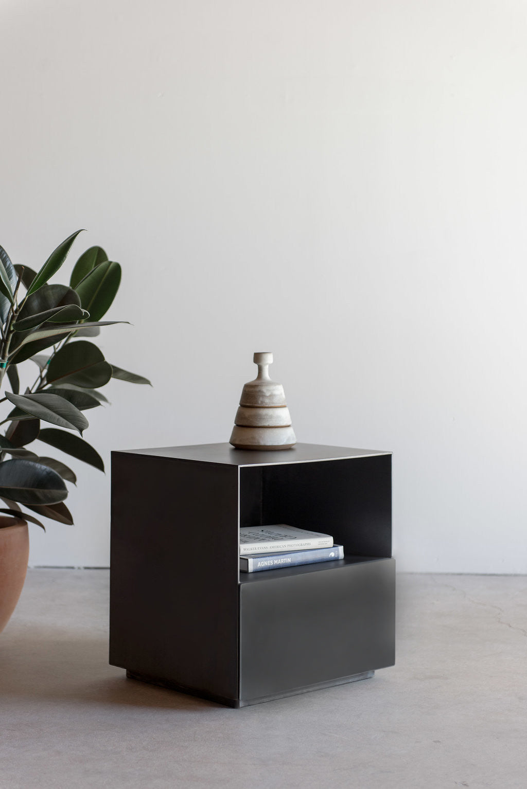 Chambers nightstand - full shot styled