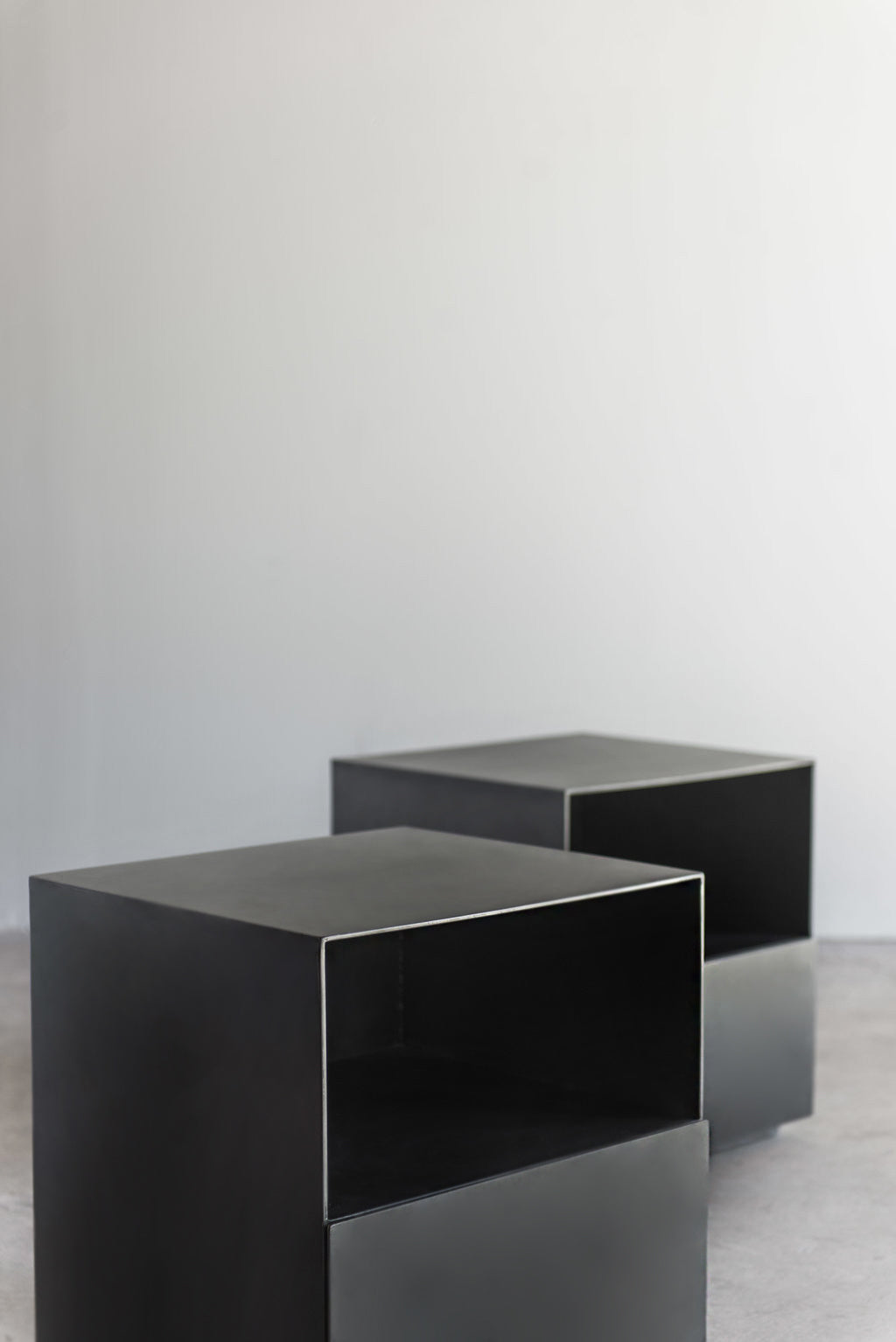 Chambers nightstand - top shot of two nightstands