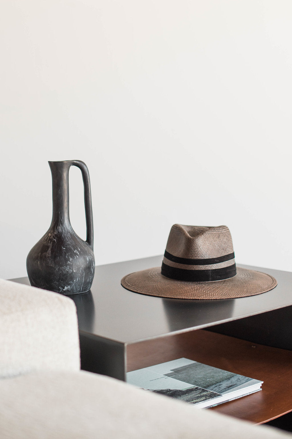 Latigo side table