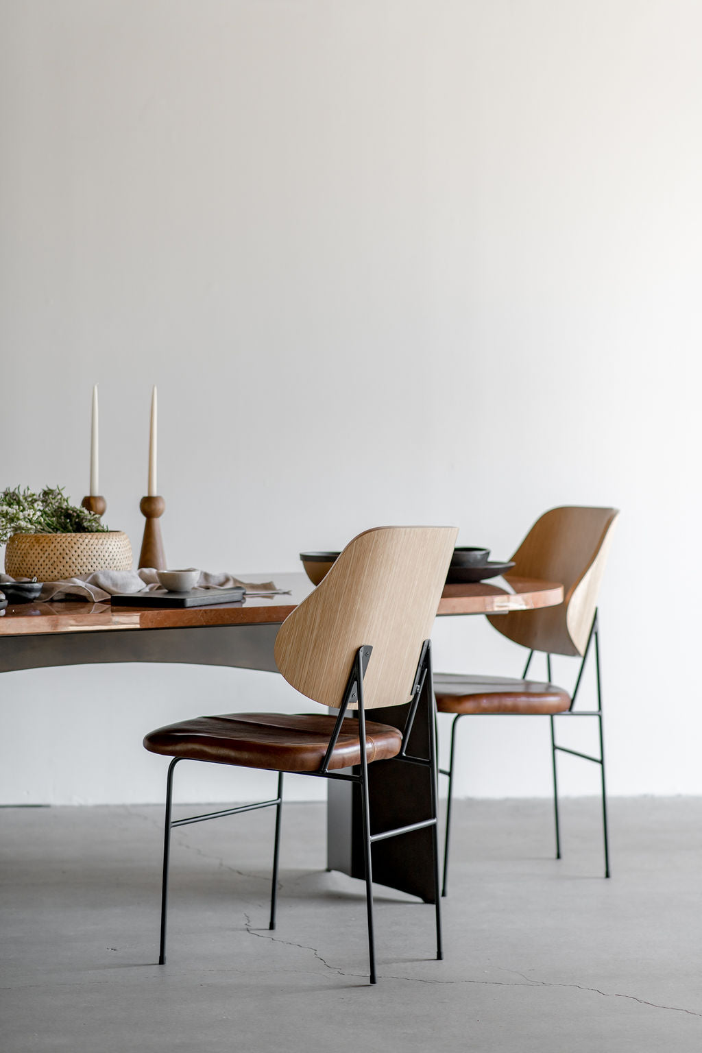 Spaulding Dining Chair (OAK)