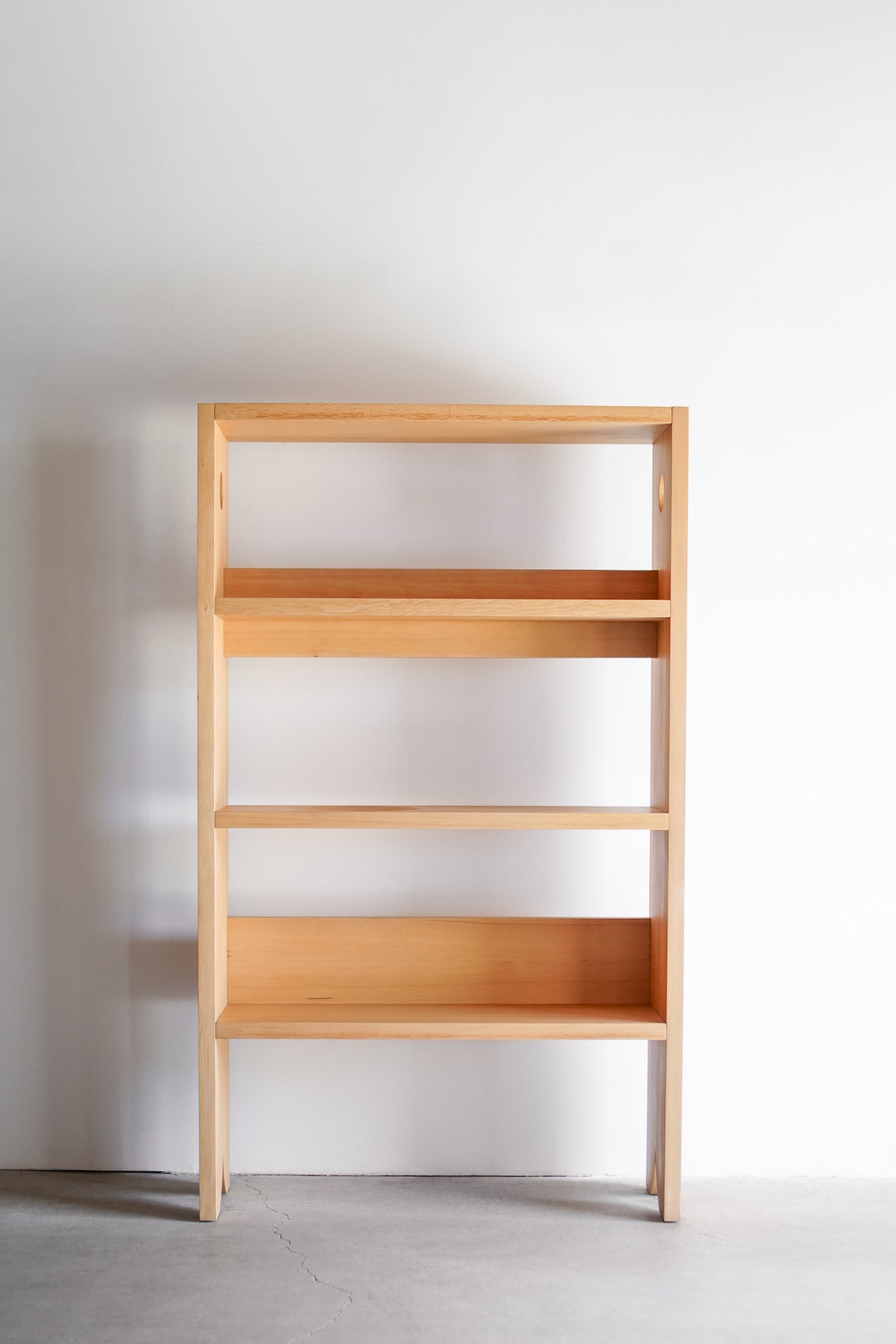 Milo bookcase full shot