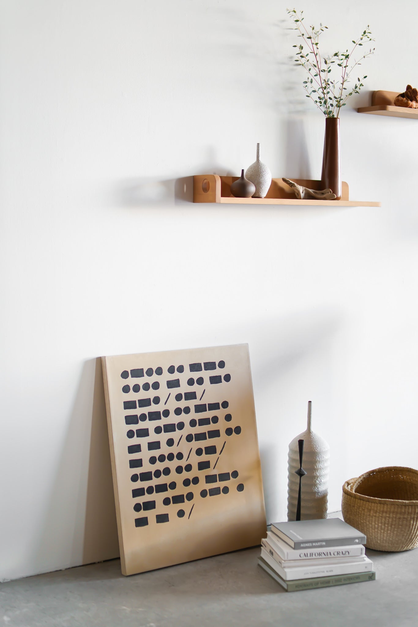 Milo shelves styled