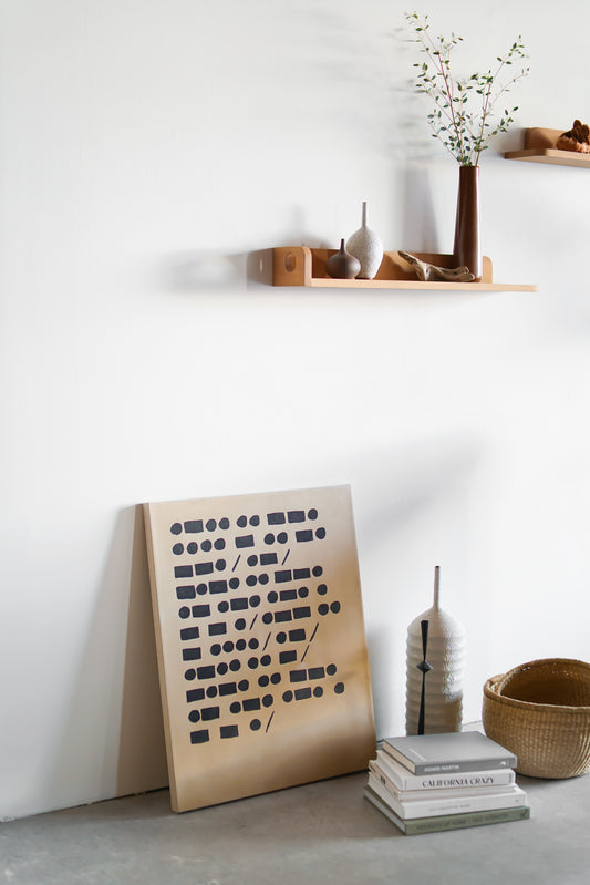 Milo shelves styled