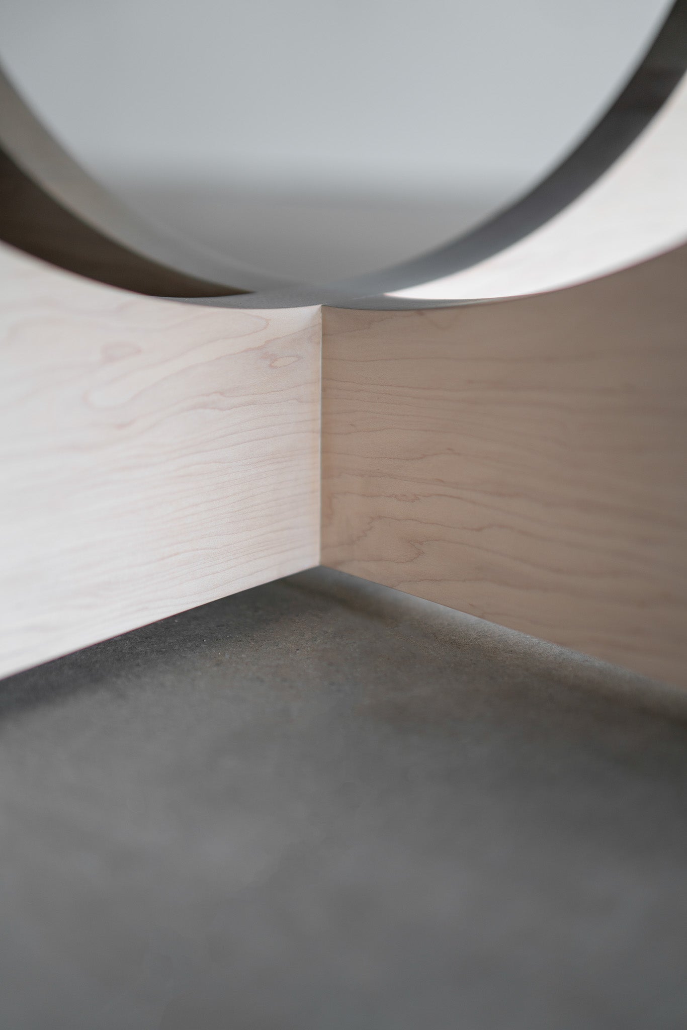 mira coffee table - wood legs
