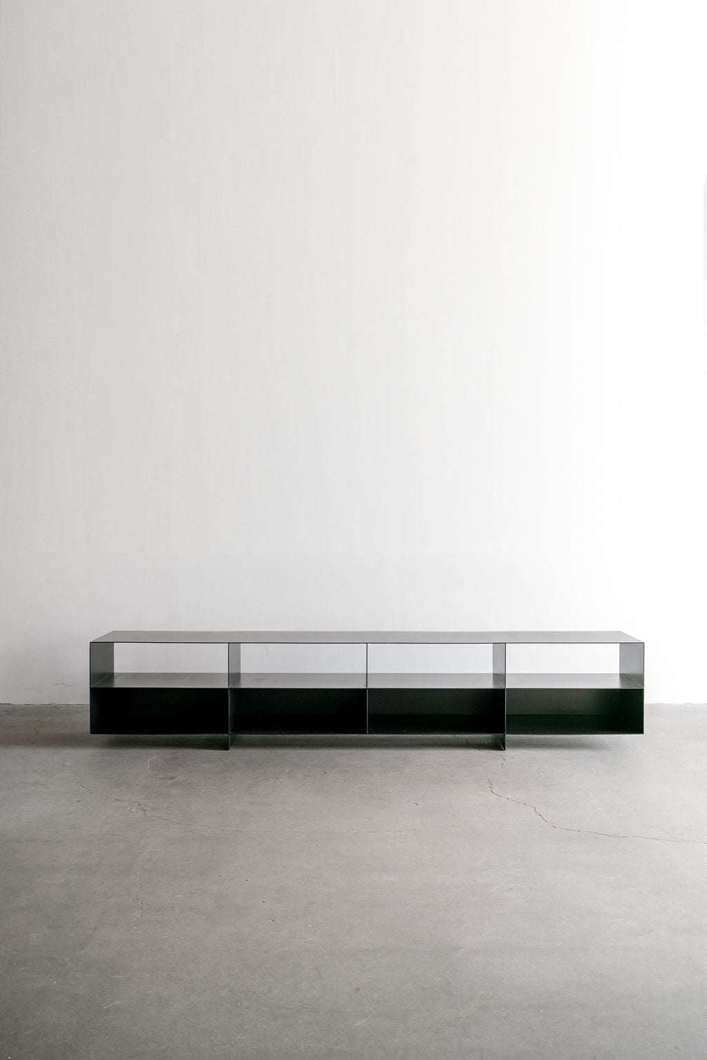 noah book shelf - steel bookshelf with steel legs