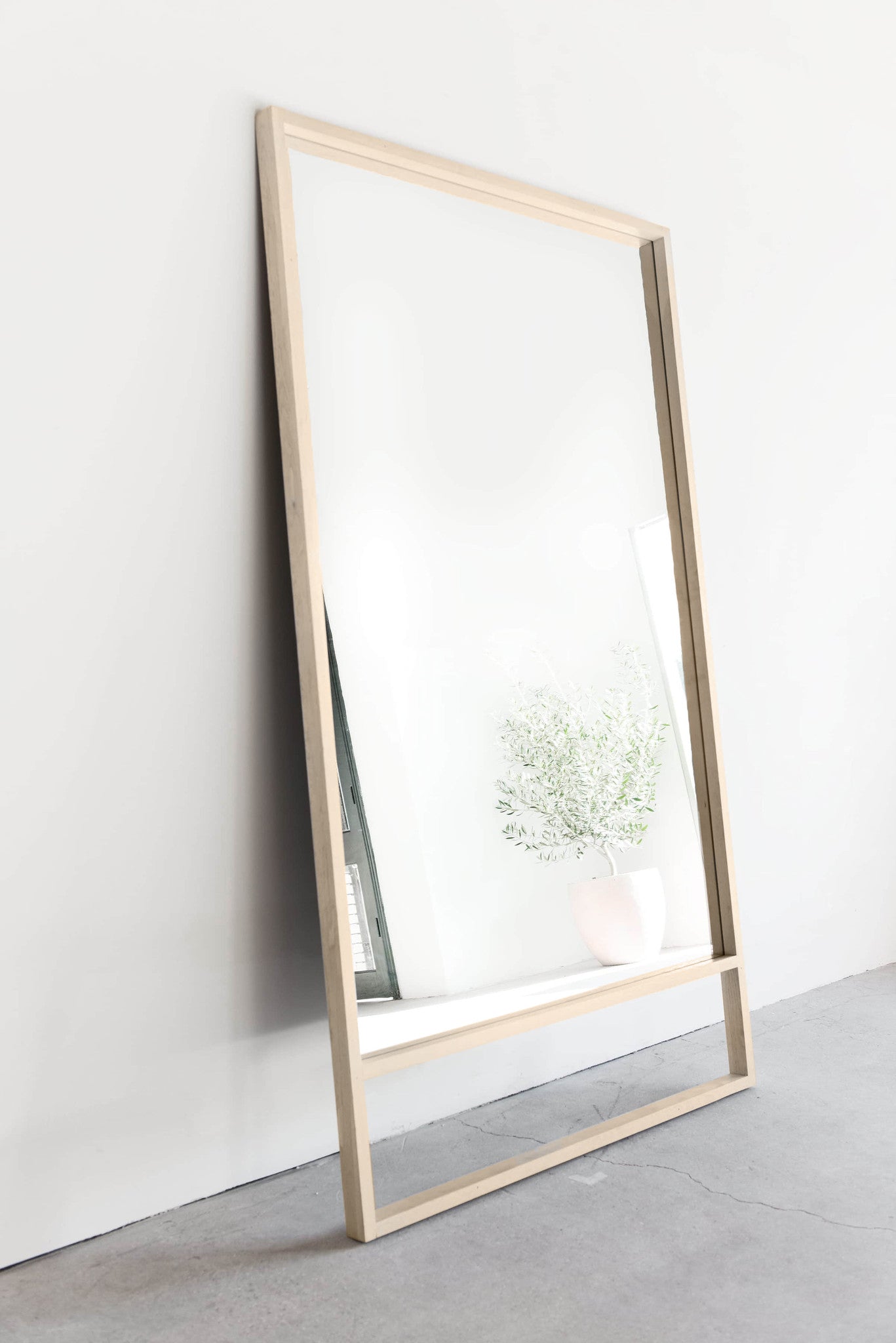 Rivera oak mirror- Oak wood