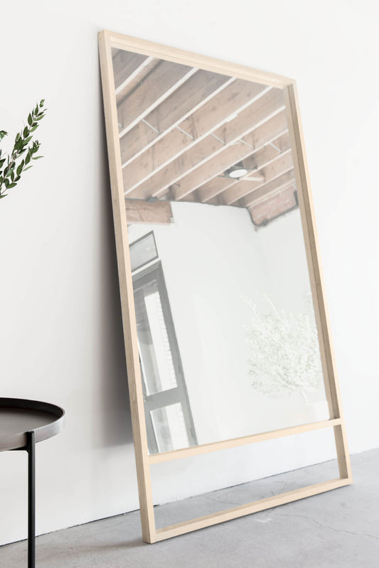 Rivera oak mirror- Oak wood