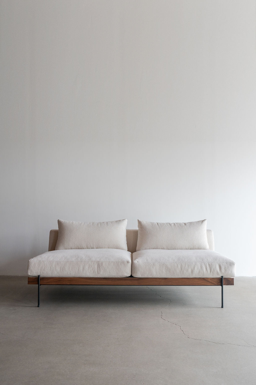 Rivera Sofa sectional (4 piece) wood frame, steel legs and upholstered cushions
