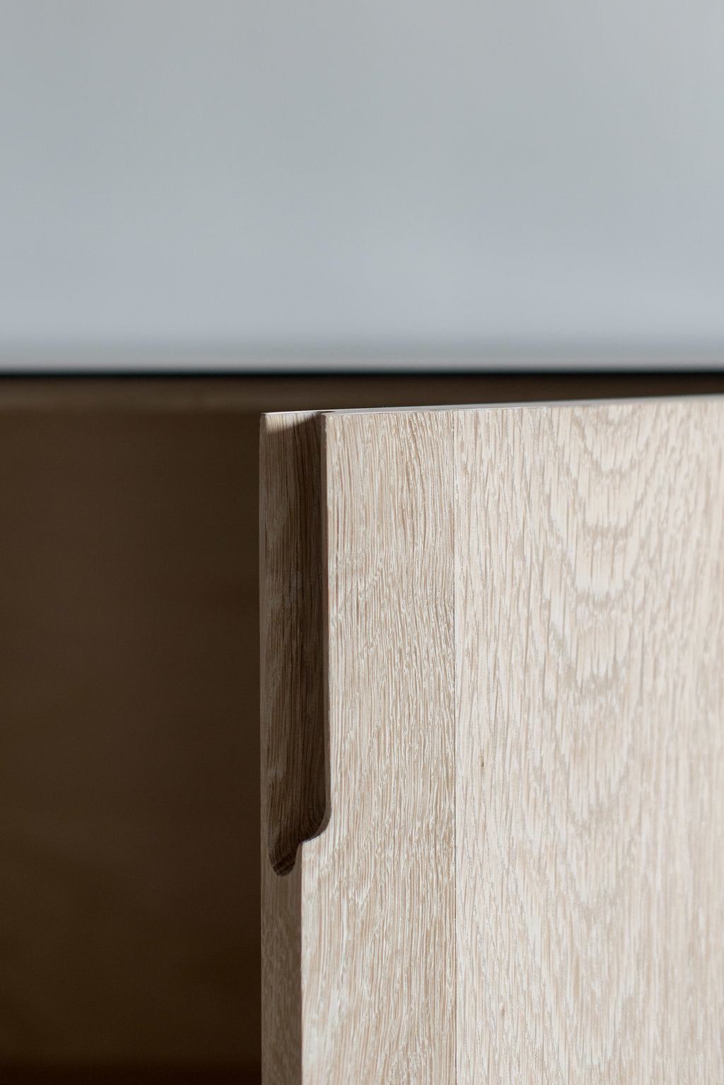 Sierra Credenza - steel casing, wood interior