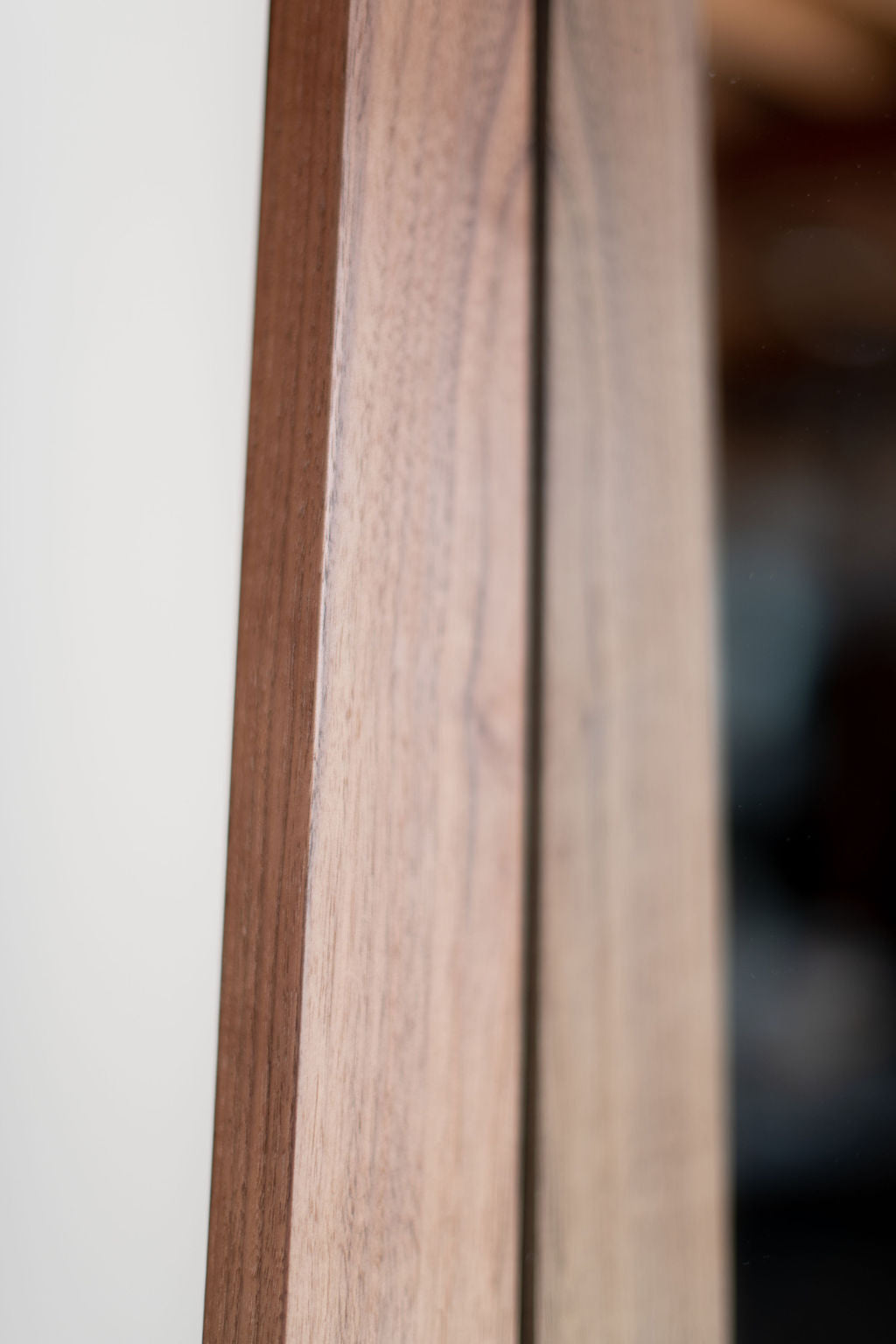 Spaulding mirror - walnut wood