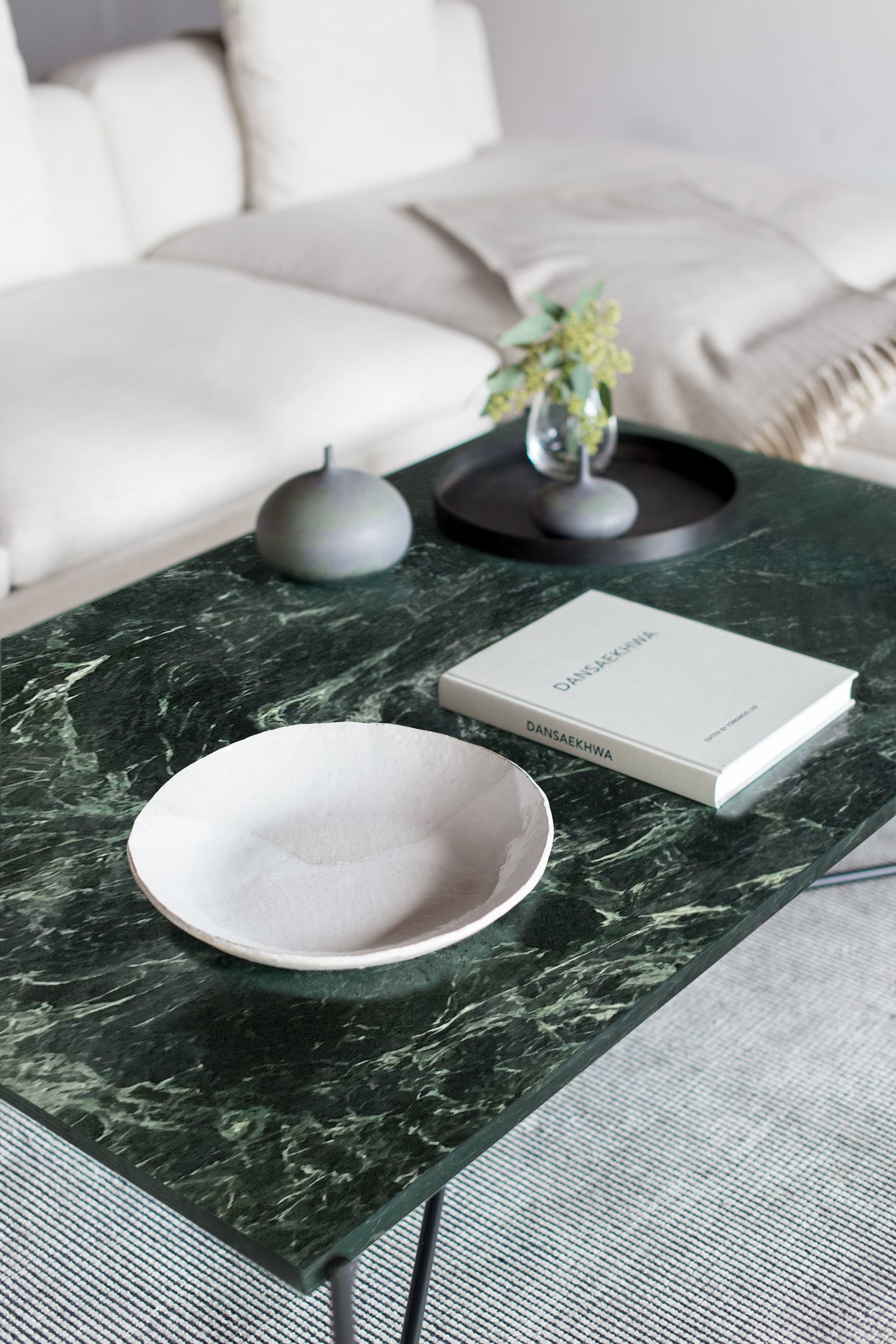 Empress coffee table - marble top coffee table